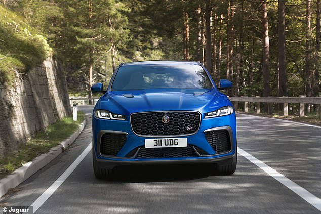 The F-Pace SUV is the most searched model on the Internet, according to Auto Trader