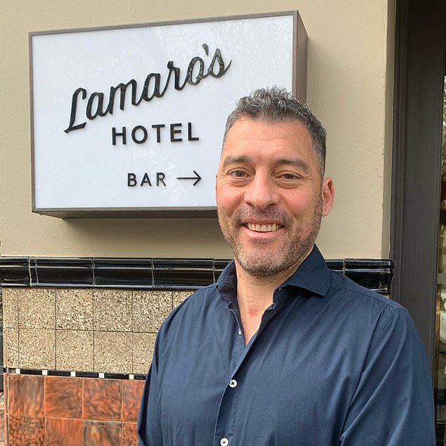 Melbourne hospitality heavyweight Paul Dimattina at his Lamaro's Hotel pub