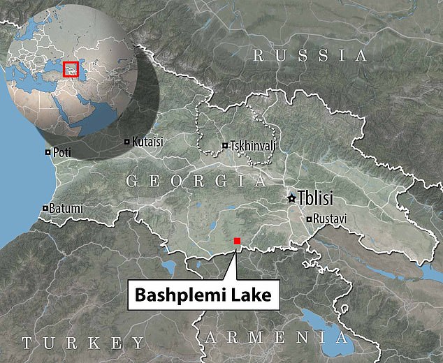 The tablet was discovered by chance in 2021, when a group of fishermen saw it buried in the silt of Lake Bashplemi, Georgia, during a particularly dry season.