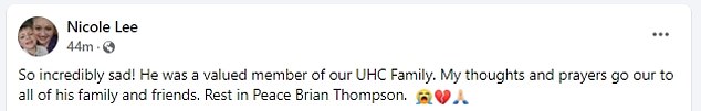 1733352746 596 UnitedHealthcare employees shocked by the killing of CEO Brian Thompson