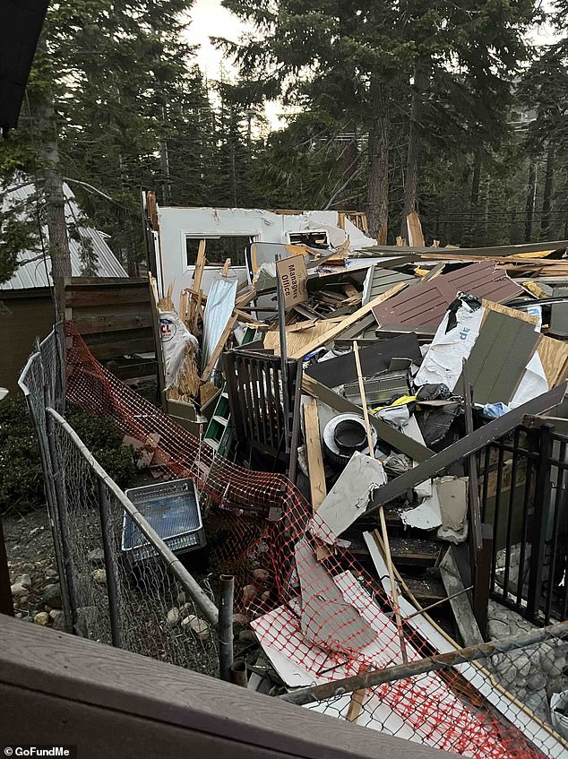 Bunch went to turn on the heater at the Val D'Isere Condominiums in the mountain town of Mammoth Lakes when a propane leak caused the heater to explode