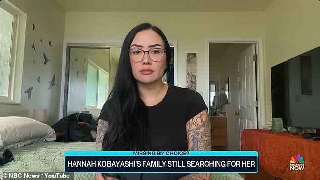 Hannah Kobayashi's sister, Sydni Kobayashi, told NBC News on Tuesday that the family is 