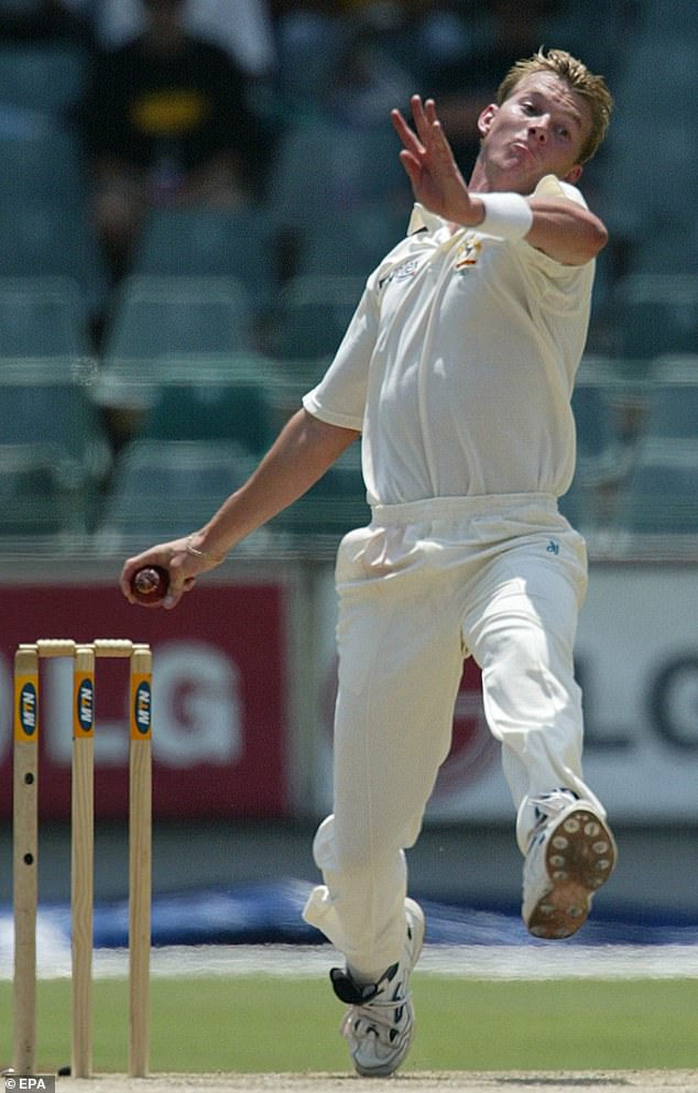 Lee took 310 wickets during his Test career and was one of Australia's fiercest bowlers.