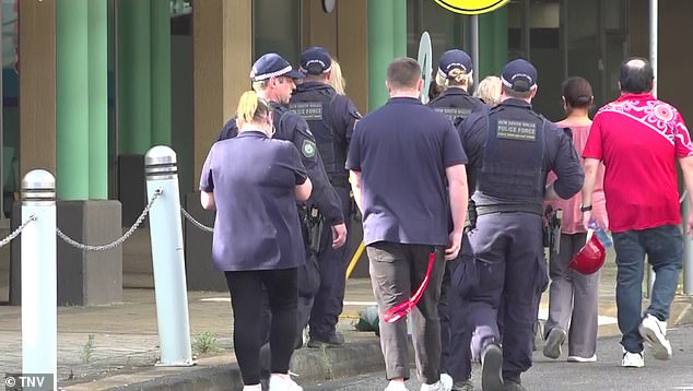 Reports of explosions and a fire at a legal aid office and law firm prompted the evacuation of two buildings in Gosford on the New South Wales Central Coast.