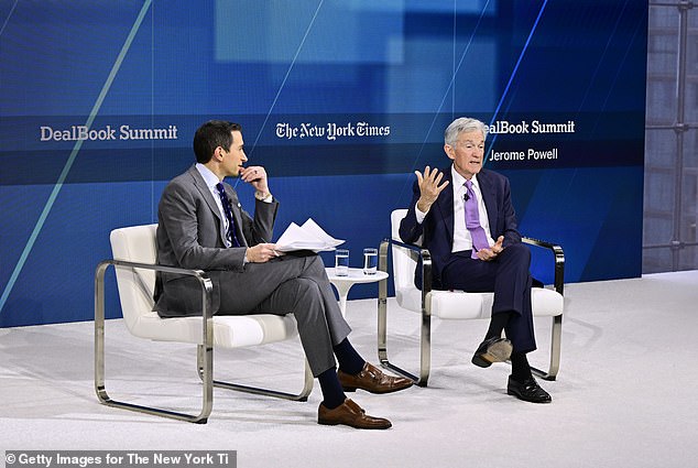 The Federal Reserve chairman was asked about Trump's comments on his presidential campaign trail at the New York Times DealBook Summit in New York City on Wednesday.