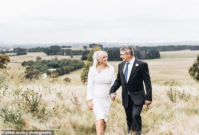 Armytage and Lavender tied the knot on their 40-hectare property in the picturesque Southern Highlands of New South Wales on New Year's Eve 2020. In a beautiful moment captured by photographer Abbie Melle, Armytage is seen taken from the hand of her new husband as they walk around their Southern Highlands Estate on New Year's Eve, shortly after saying 