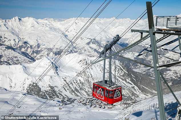 Les Arcs (above) has 425km of well-groomed pistes, ideal for beginners interested in racking up mileage.