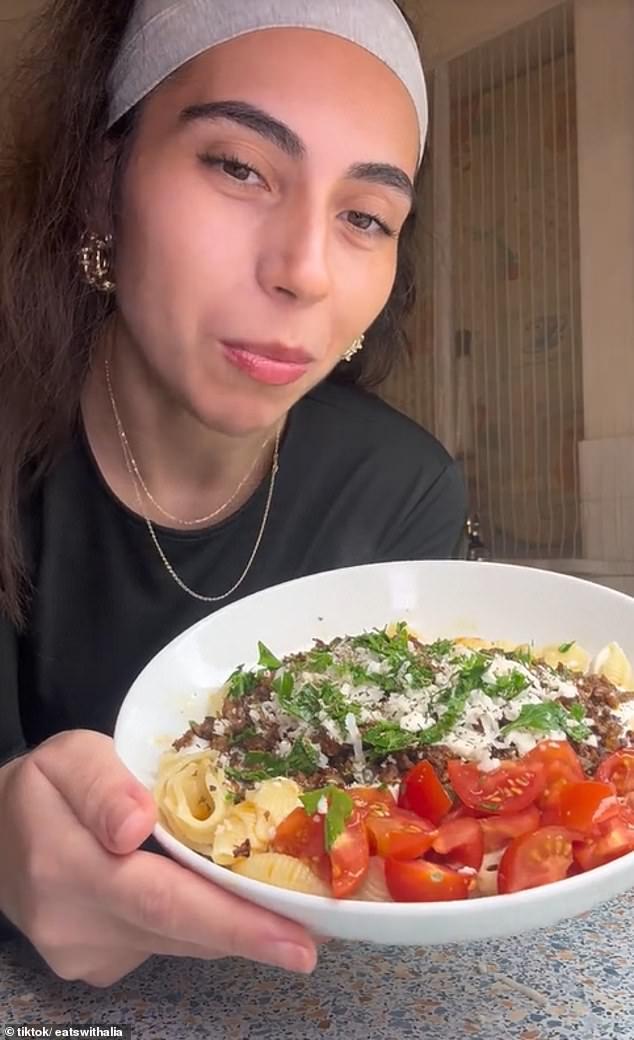 The content creator first debuted the dish on her social media in November, when she shared the recipe with her 7.2 million TikTok followers