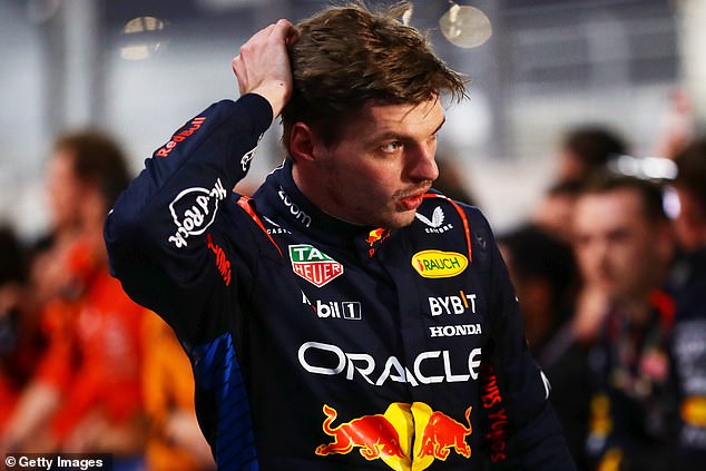 Max Verstappen was the eventual winner, but started from second place after being penalized.