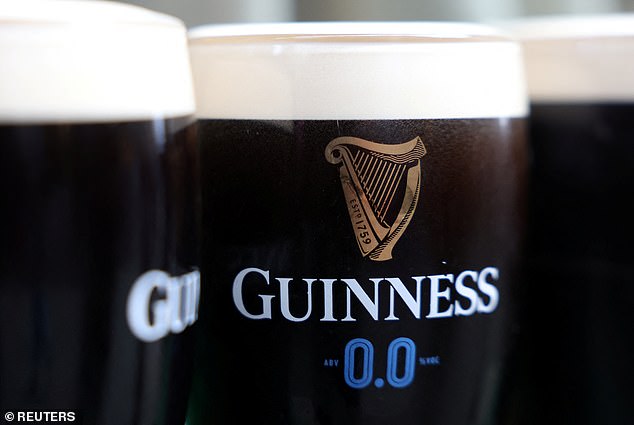 Guinness offers more than 20 beers and several non-alcoholic drinks, including Guinness 0.0