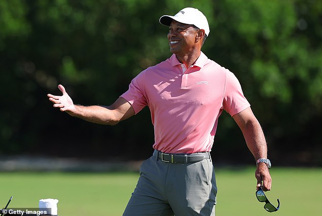 Woods is in the Bahamas for the Hero World Challenge, which he hosts every year