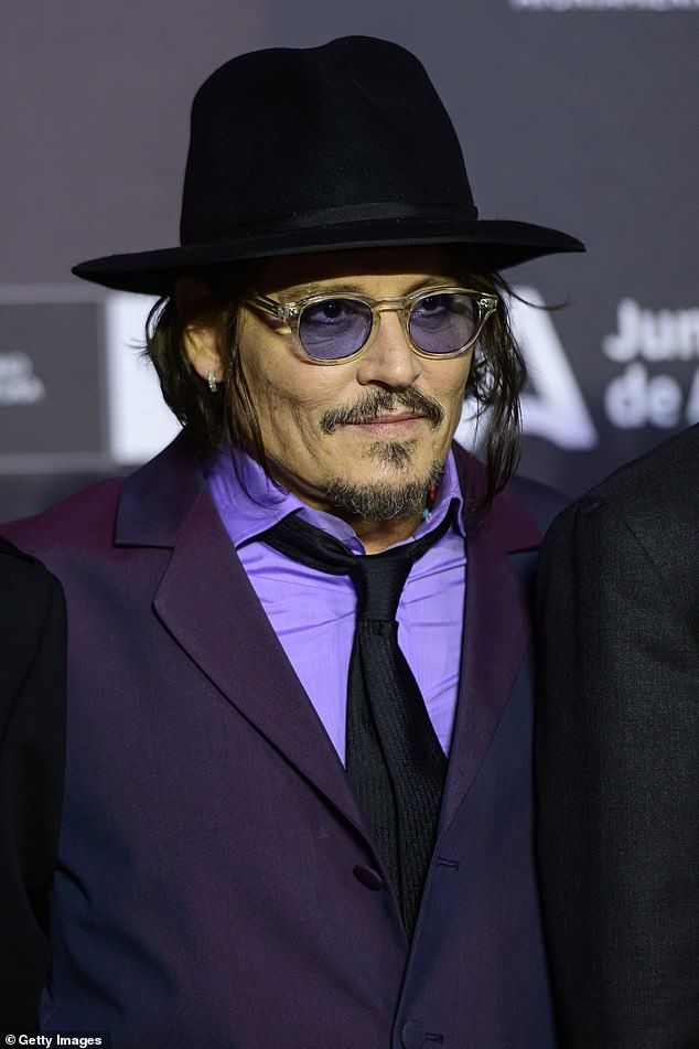 The 38-year-old actress was married to Pirates Of The Caribbean star Johnny Depp from 2015 to 2017. They were involved in a high-profile defamation case in 2022. Seen in November