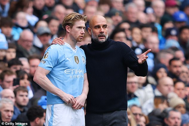 De Bruyne has returned to the starting lineup after a series of serious injuries.