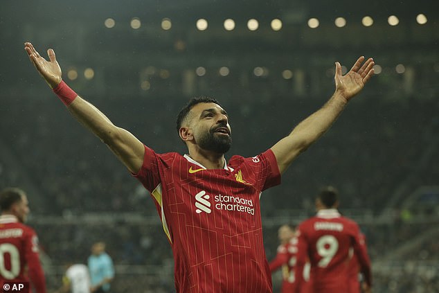 Mo Salah continued his magnificent run with a brace and an assist in Liverpool's 3-3 draw against Newcastle on Wednesday night.