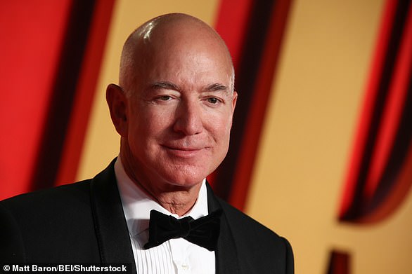 Bezos owns retail giant Amazon, as well as The Washington Post and Blue Origin.