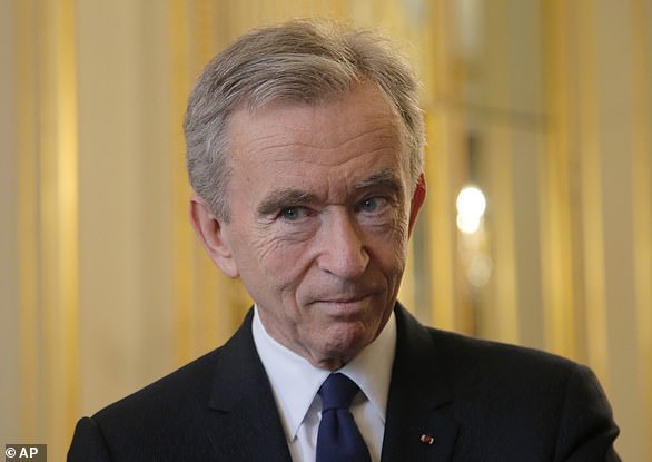 Bernard Arnault, 75, is the chief executive of French luxury conglomerate LVMH.