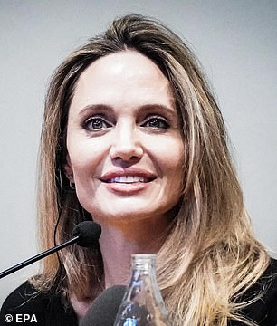 Did you recognize Angelina Jolie turned upside down?