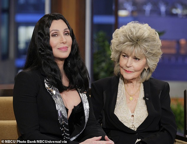 Cher, 78, recalled that her mother met the real estate magnate in the summer of 1957 at a party and became engaged shortly after. Seen here on April 30, 2013.