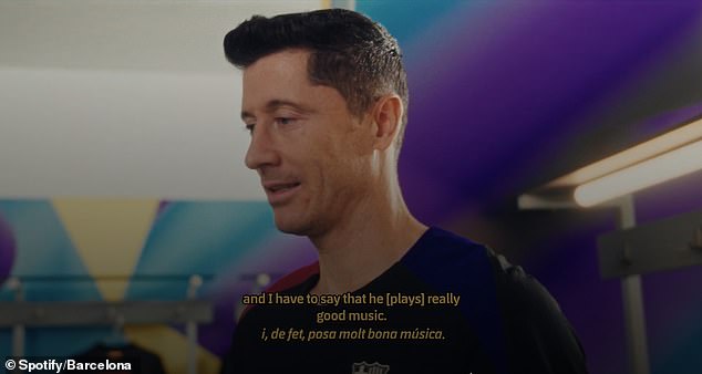 Robert Lewandowski supported Yamal and praised the 17-year-old's good musical choice