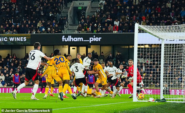 Matt O'Riley put the ball into his own goal to give Fulham the lead again and they didn't look back