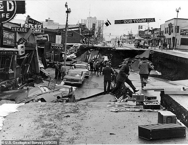 In 1964, another magnitude 9.2 earthquake struck Anchorage, Alaska. This event is known as the Great Alaska Earthquake.