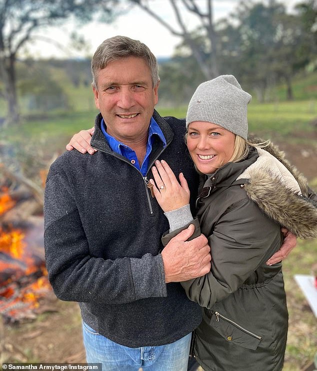 No more: News of Samantha Armytage's split from husband Richard Lavender emerged this week, but there were signs pointing to their split.