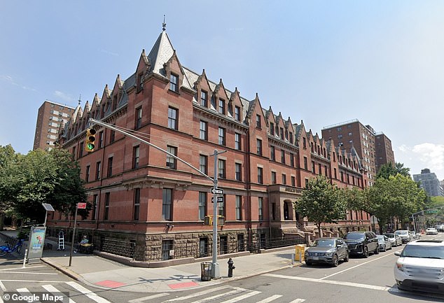 Authorities also targeted the HI New York City Hostel, seen here, on Manhattan's Upper West Side, where the suspect is believed to have been staying.