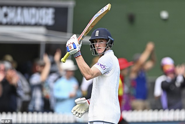 Harry Brook reached his eighth Test hundred and extended his phenomenal overseas record.