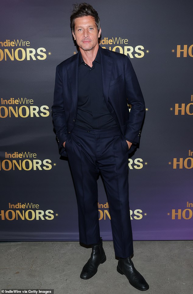 Red Rocket heartthrob Simon Rex, looking as dapper as ever in dark blue, was also among the showbiz personalities at the Indiewire Honors.