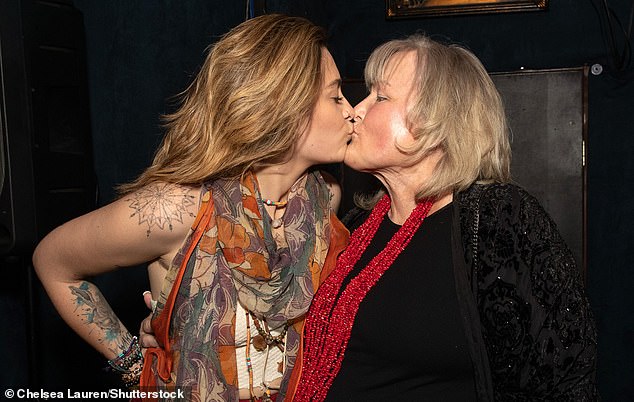 Paris' mother is nurse Debbie Rowe in the 2019 photo