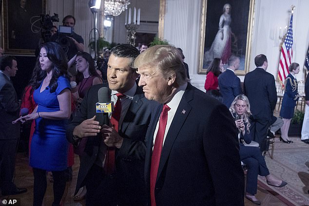 Donald Trump has given his full support to his nominee for Secretary of Defense Pete Hegseth