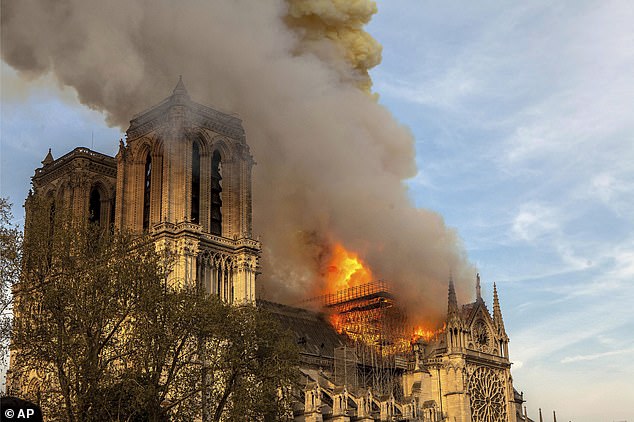 Millions watched in horror as an inferno destroyed Notre Dame, with live footage of the catastrophe broadcast worldwide