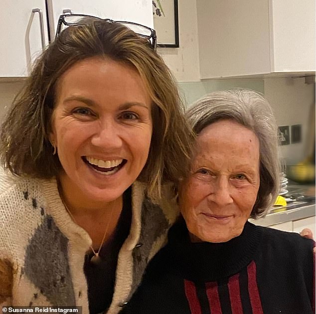 Next week, Susanna will celebrate her 54th birthday and during last year's celebrations (pictured with her mother Sue) they left fans in shock when they found out her real age.