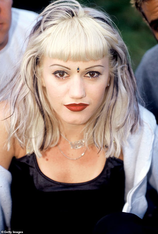 Stefani has had a major image makeover since her rise to fame in the 1990s (pictured in 1996).