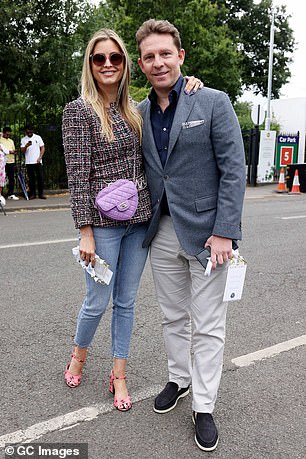 Taking advantage: Nick Candy and his wife Holly Valance