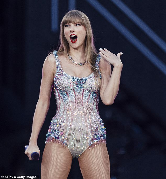 Despite popular perception, Taylor Swift (seen on stage during her Eras Tour in Lisbon in May) did not top the new rankings