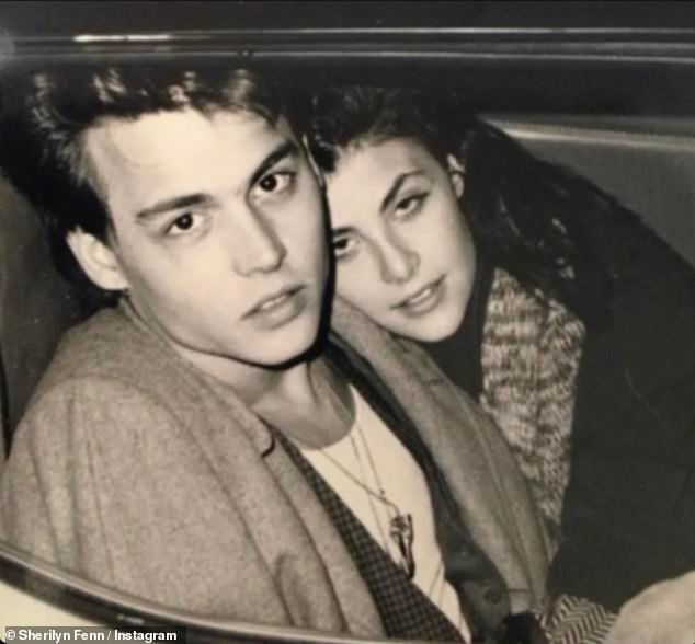 Sherilyn (right) had a brief romance with Prince in 1985, but later that year she met her true first love, Johnny Depp (left) on the set of the student film Dummies