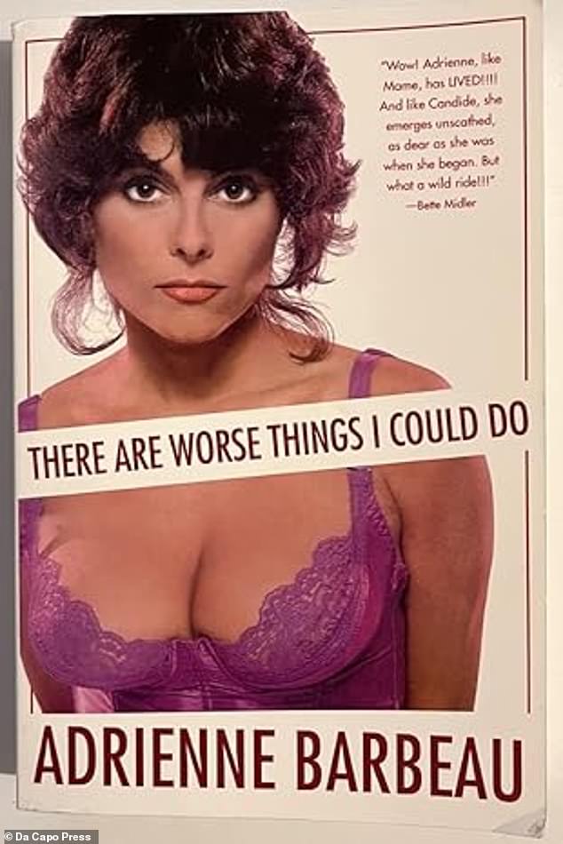 Barbeau's 1979 cheesecake poster cemented her as a sex symbol. It was also on the cover of her autobiography - the book's title played off her previous role as Rizzo in the Grease musical