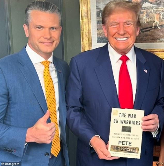 About Hegseth's drinking, Trump said: 