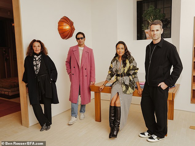 Presenters Diane von Furstenberg, Jens and Emma Grede along with founder Greg Chait brought together a dynamic group from the worlds of art and design, entertainment and fashion for a casual dinner at the fashion industry's favorite venue in the center.