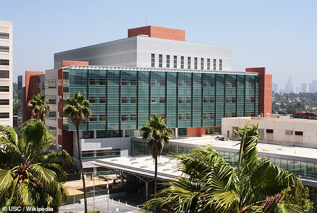 The controversial lawsuit also alleges that Olsen-Kennedy – the medical director of the Center for Transyouth Health and Development at Children's Hospital Los Angeles (pictured) – administered Breen's care without conducting psychological tests to assess her mental health and monitor side effects of treatment.