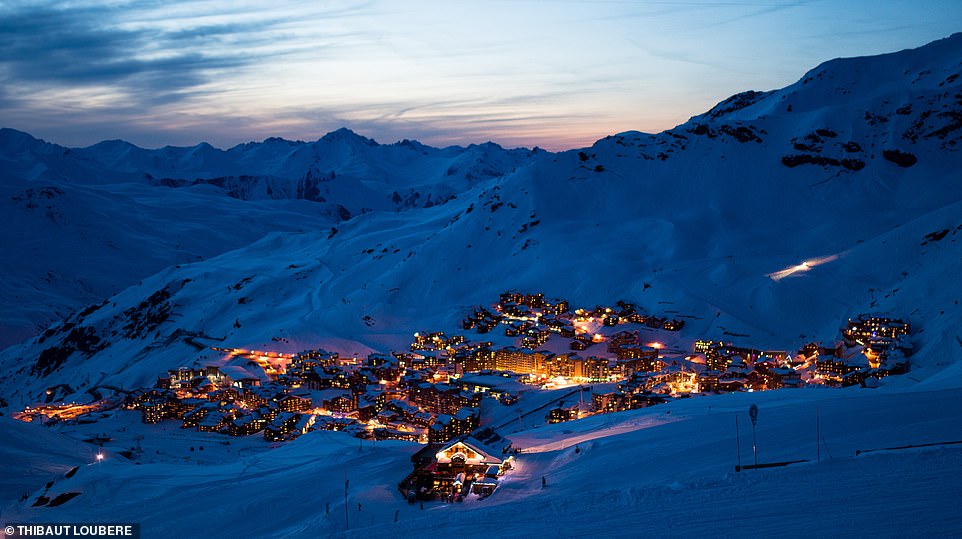 In Val Thorens you will ski most of the time in the sky: 80 percent of the slopes are above 2,300 m.