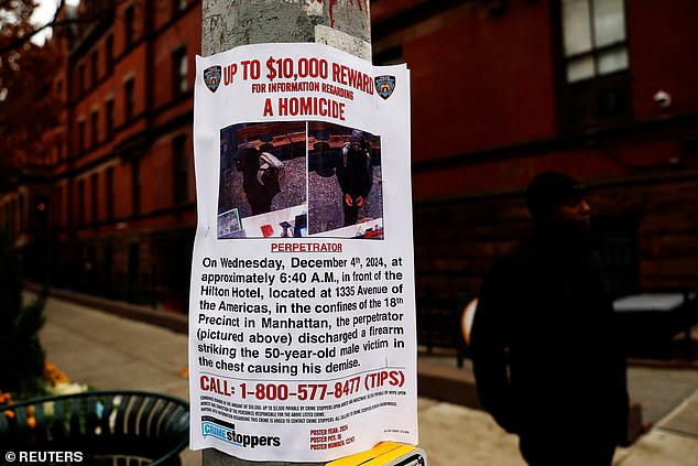 The NYPD has offered a $10,000 reward to anyone with information about the killing