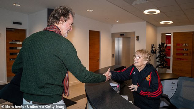 Long-serving receptionist to meet new Manchester United co-owner Sir Jim Ratcliffe in 2024