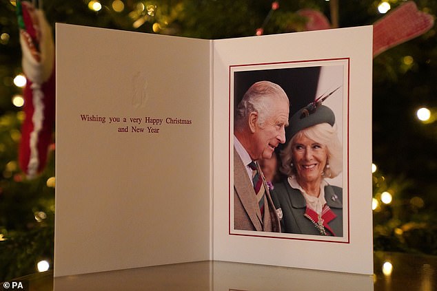 King Charles III's first Christmas card since ascending to the throne will be published in December 2022