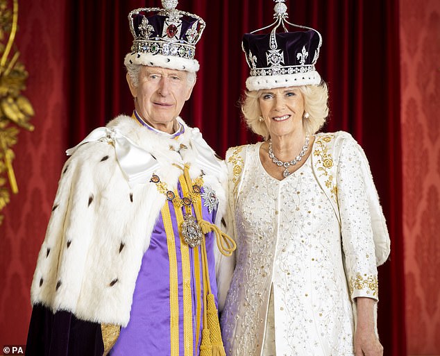 1733611409 903 King Charles and Queen Camilla pose casually in the gardens