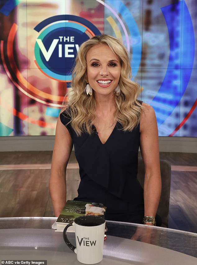 The shocking 'breaking news' report, which surfaced on Friday, claimed the 54-year-old Illinois native would soon join television personality Elisabeth Hasselback (pictured) for a 'new conservative talk show' on CBS