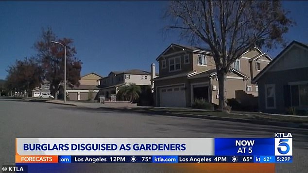 A neighbor said: 'I believe they were watching the house because of how quickly it happened, how well known they were, how they could get in and out very quickly.'