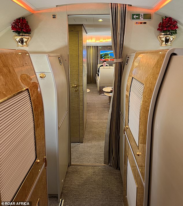 Emirates executive private jet has 10 private cabins