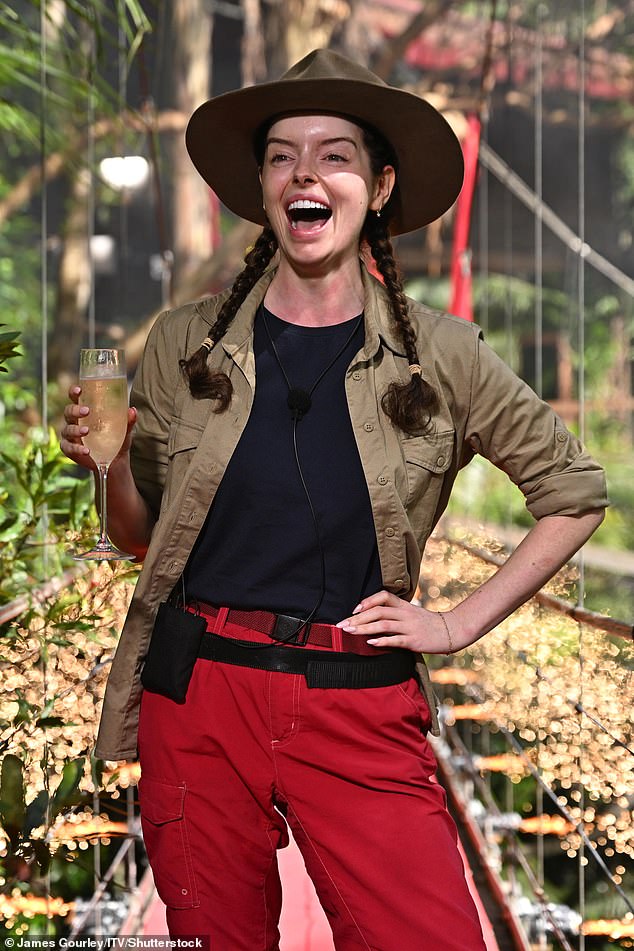 During the interview, the brunette bombshell talked about her time in the jungle, including how she overcame her fear of spiders, bonding with Reverend Richard Coles and missing her current love Pete.